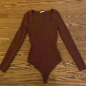 Abercrombie & Fitch Ribbed Bodysuit